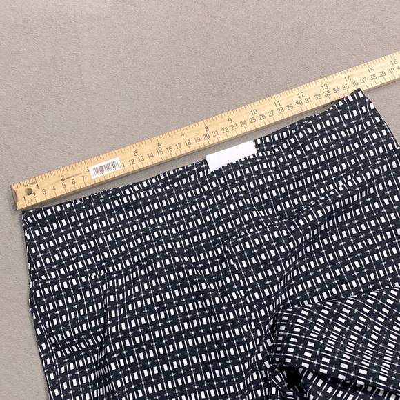 NWT Jules and Leopold Pull On Slim Crop Leg Ankle Length Graphic Pants Size S !! - Picture 10 of 13